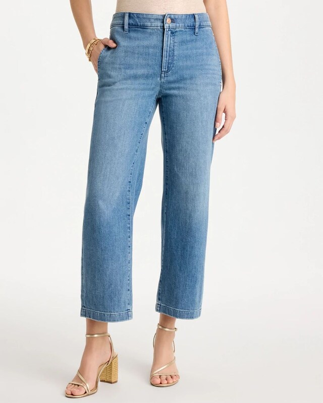 Straight Crop Trouser Jeans - image 1
